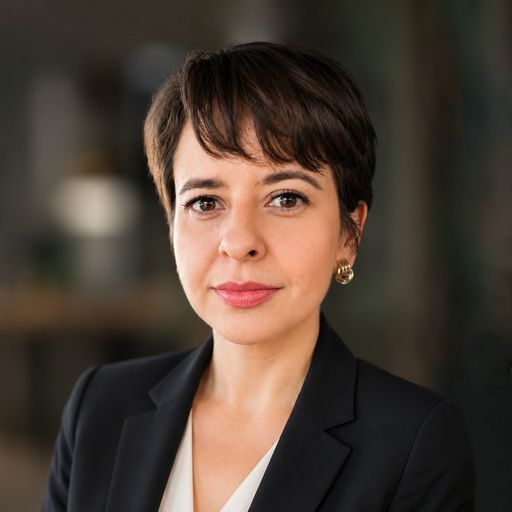 A headshot image of Maria Jaramillo