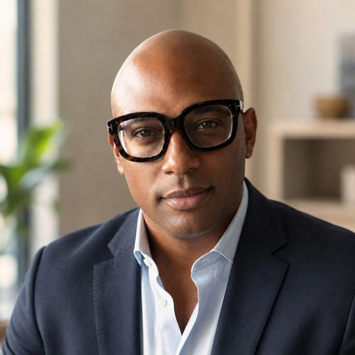 A headshot image of Aaron Kimble
