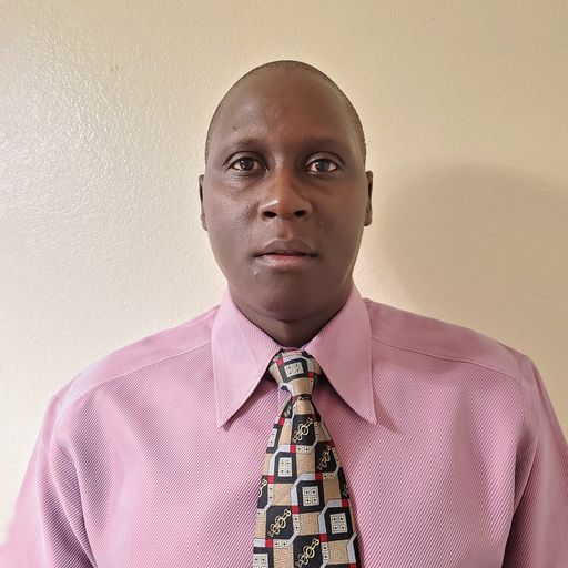 A headshot image of James Obiri