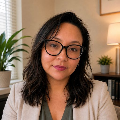 A headshot image of Andrea Hale