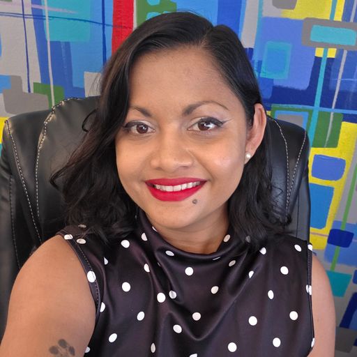 A headshot image of Chrissie Beharry-Sperling