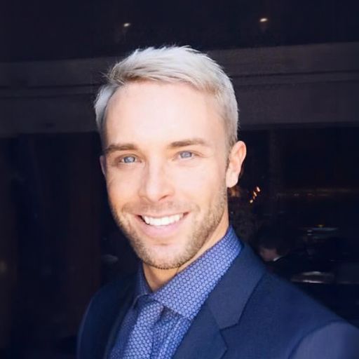 A headshot image of Logan Rhys