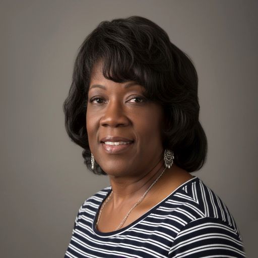 A headshot image of Harriett Okonye