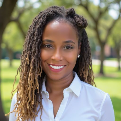 A headshot image of Audria Musgrove