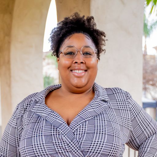 A headshot image of Tiya Johnson