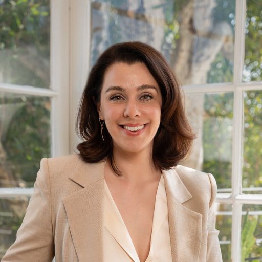 A headshot image of Justine Hinge