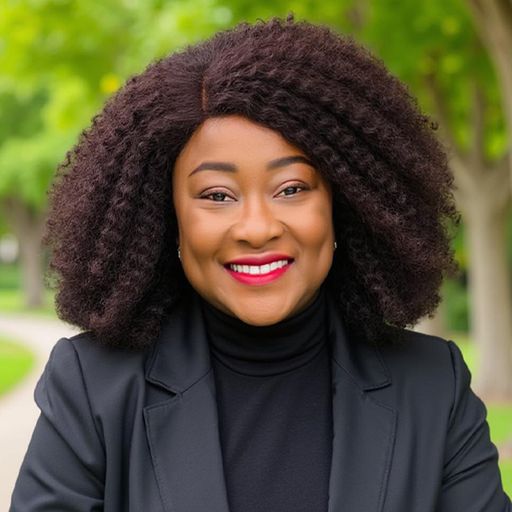 A headshot image of Louise Agyemang