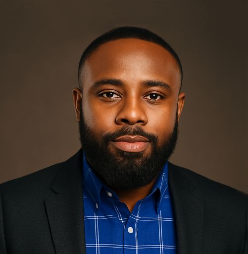A headshot image of Ike Uzowulu