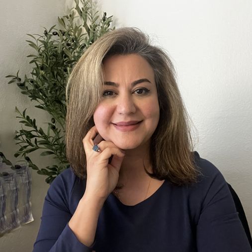 A headshot image of Baharan Rahimi