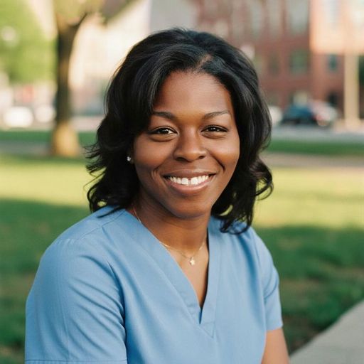 A headshot image of Marjory Frederic