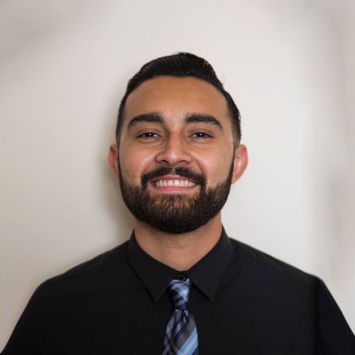 A headshot image of Angel Garcia